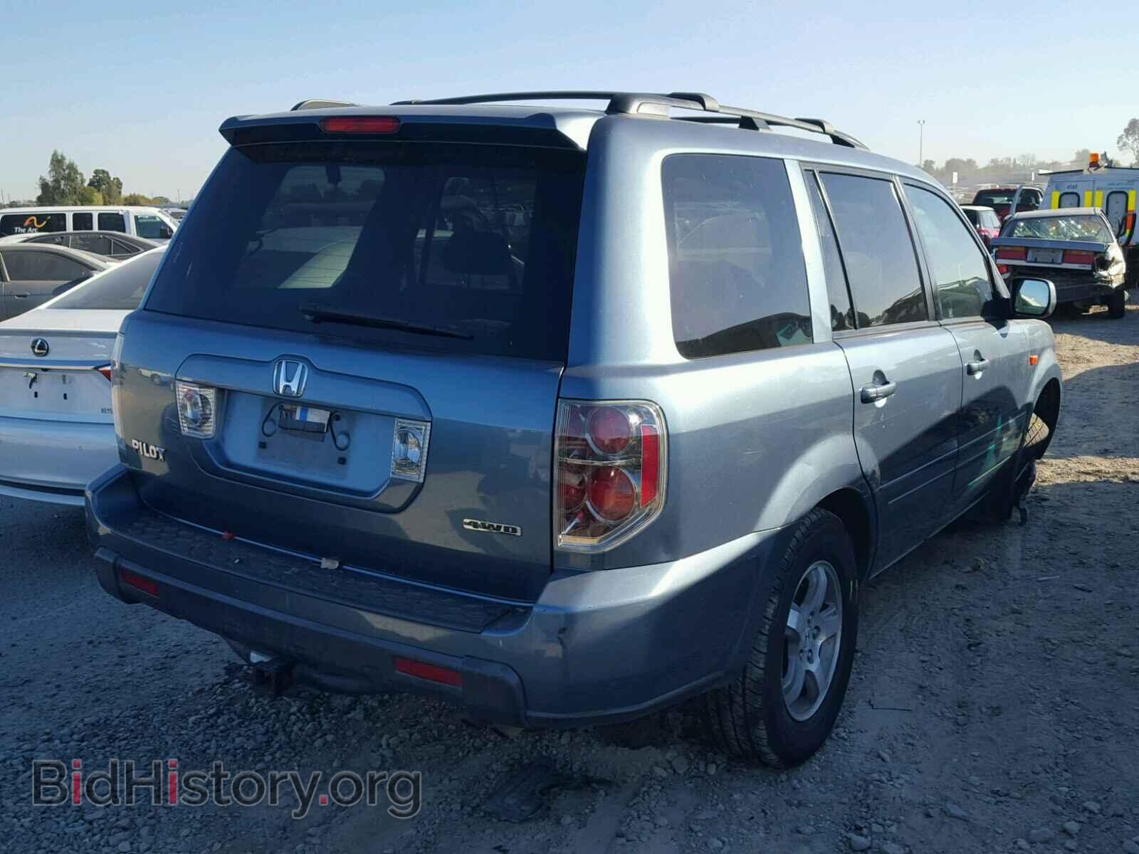 2007 HONDA PILOT - VIN: 5FNYF18407B033249 - Фото 4