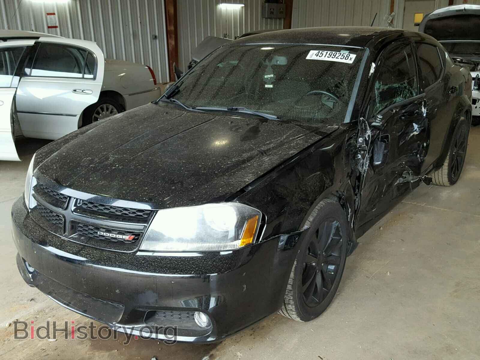 2014 DODGE AVENGER - VIN: 1C3CDZCB7EN121075 - Фото 2
