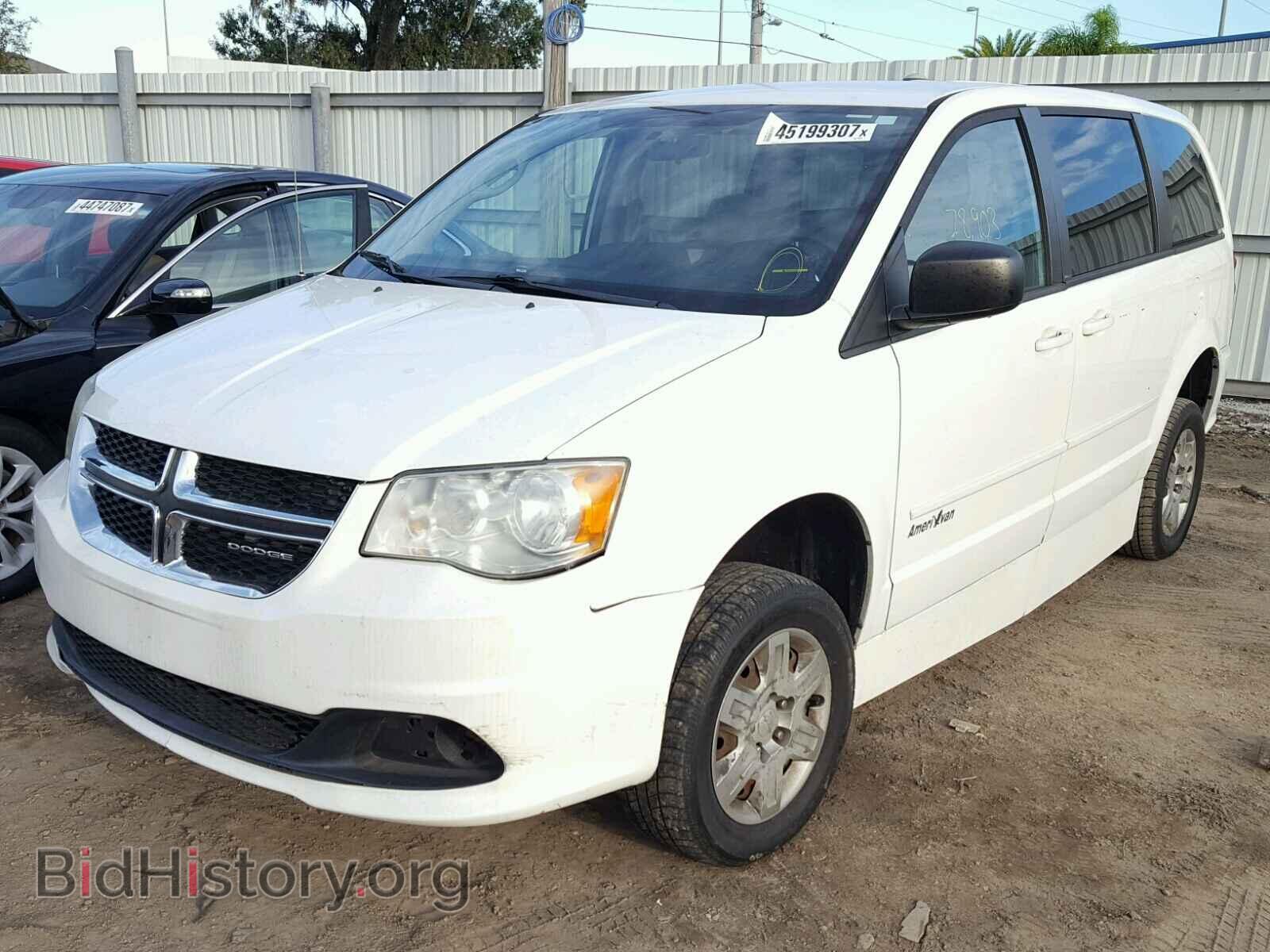 2012 DODGE CARAVAN - VIN: 2C4RDGBG7CR191831 - Фото 2