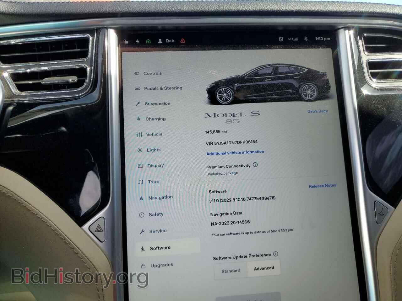 2013 TESLA MODEL S - VIN: 5YJSA1DN7DFP06164 - Photo 9