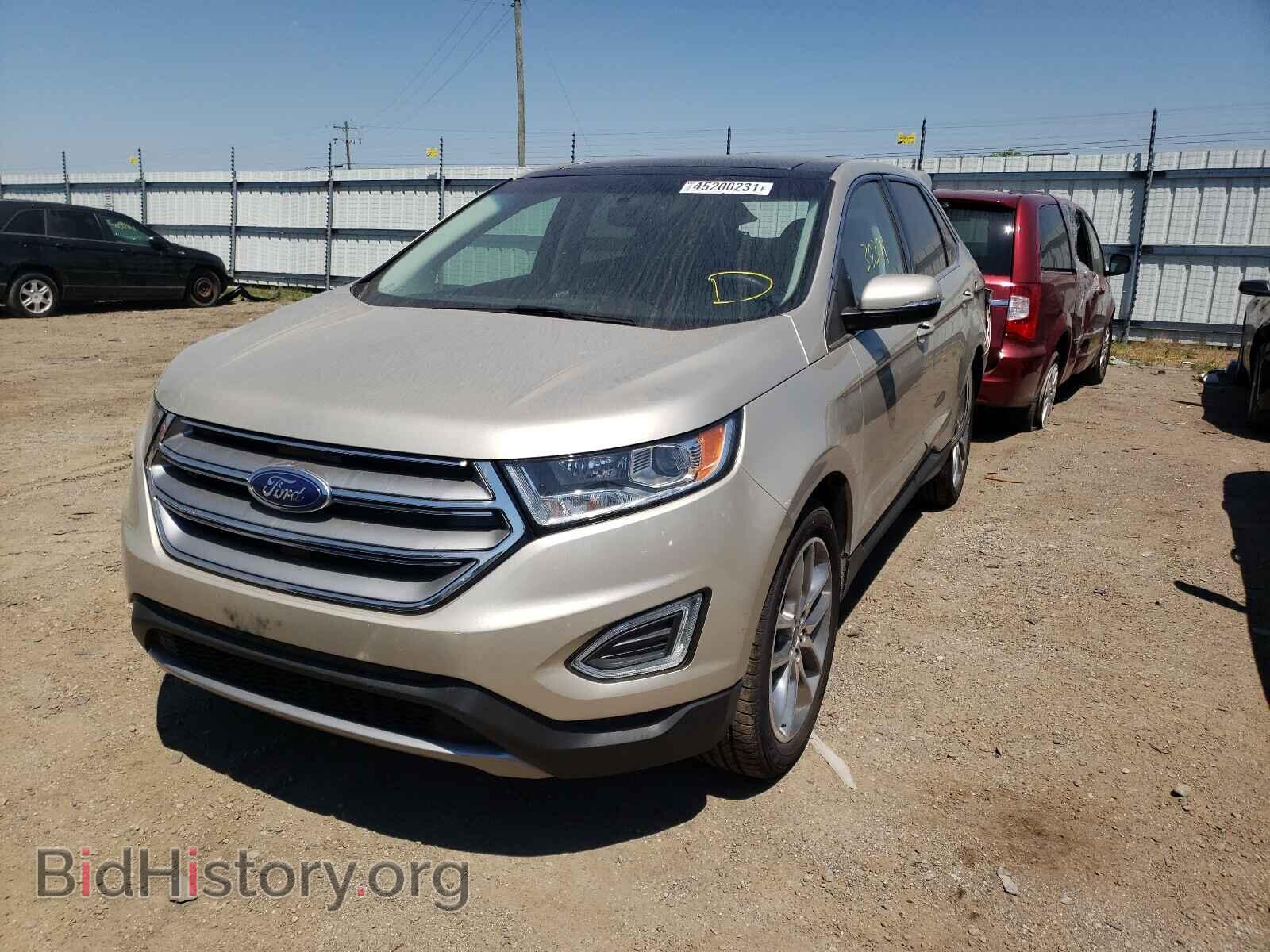 2017 FORD EDGE - VIN: 2FMPK4K84HBC26065 - Фото 2