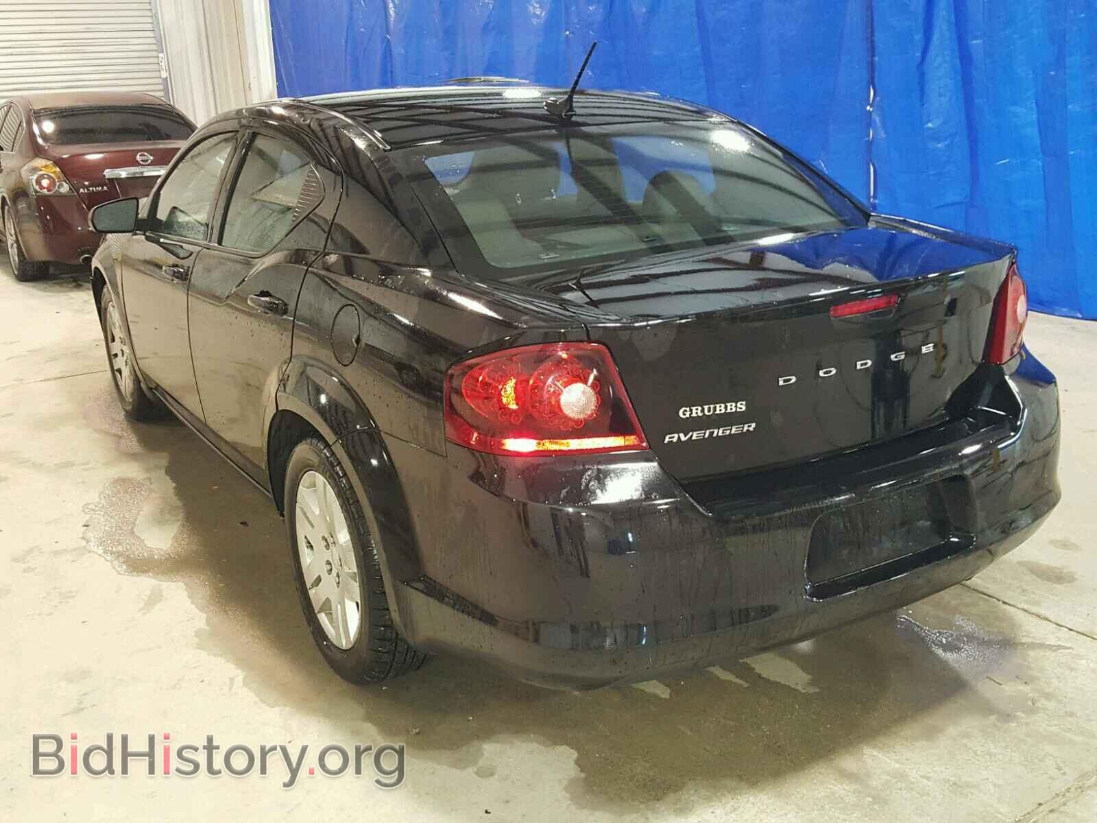 2013 DODGE AVENGER - VIN: 1C3CDZAB6DN572225 - Фото 3