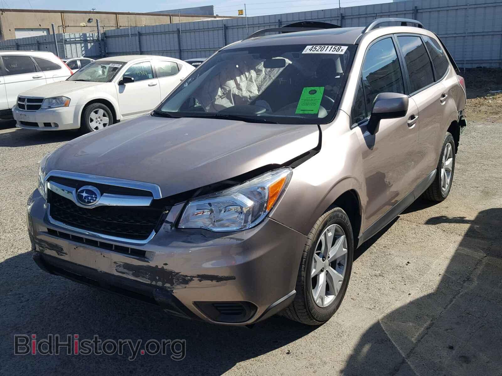 2015 SUBARU FORESTER - VIN: JF2SJAGC2FH542000 - Фото 2