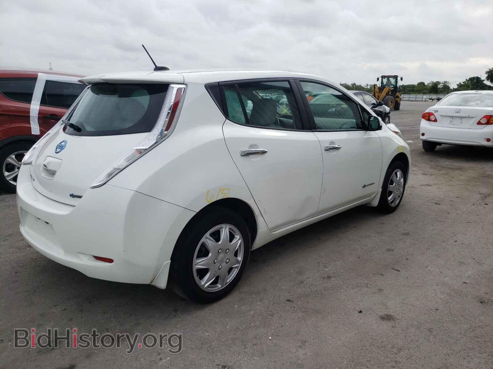 2015 NISSAN LEAF - VIN: 1N4AZ0CP6FC318480 - Фото 4