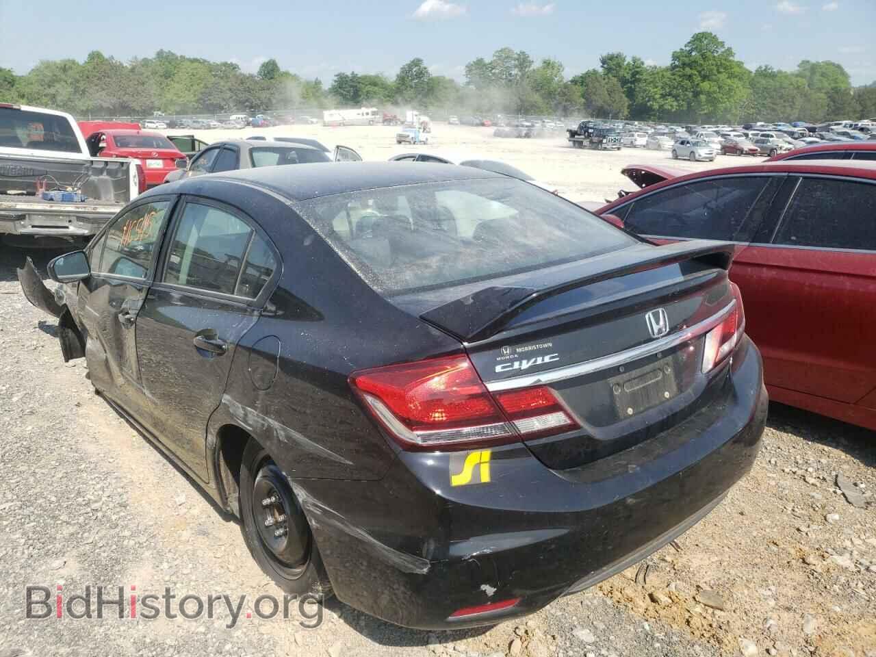 2014 HONDA CIVIC - VIN: 19XFB2F56EE202990 - Фото 3