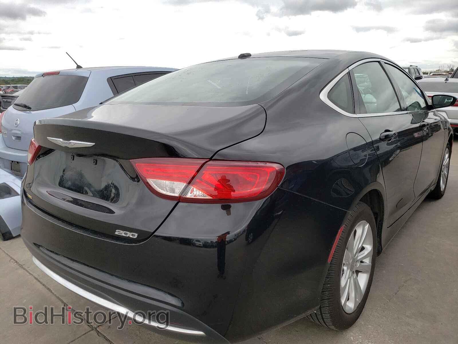 2015 CHRYSLER 200 - VIN: 1C3CCCAB0FN607280 - Фото 4