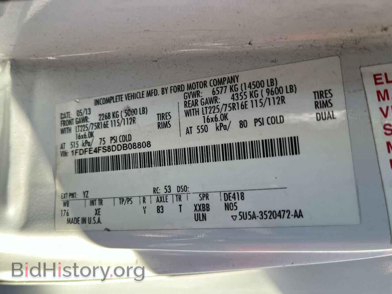 2013 FORD ALL Models - VIN: 1FDFE4FS8DDB08808 - Photo 10