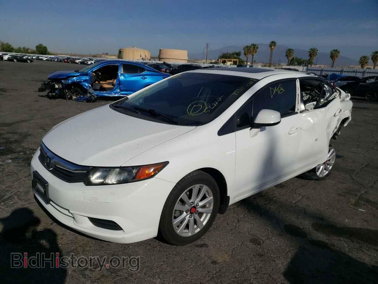 2012 HONDA CIVIC - VIN: 19XFB2F83CE372599 - Фото 2