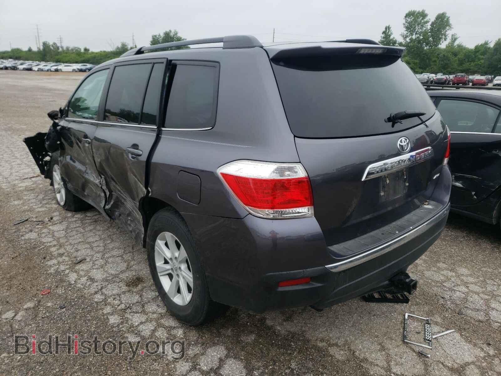 2013 TOYOTA HIGHLANDER - VIN: 5TDBK3EH8DS211842 - Фото 3
