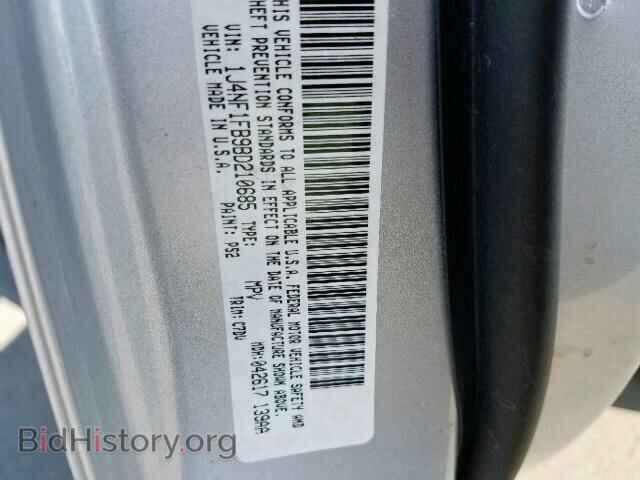 2011 JEEP COMPASS SP - VIN: 1J4NF1FB9BD210685 - Фото 10