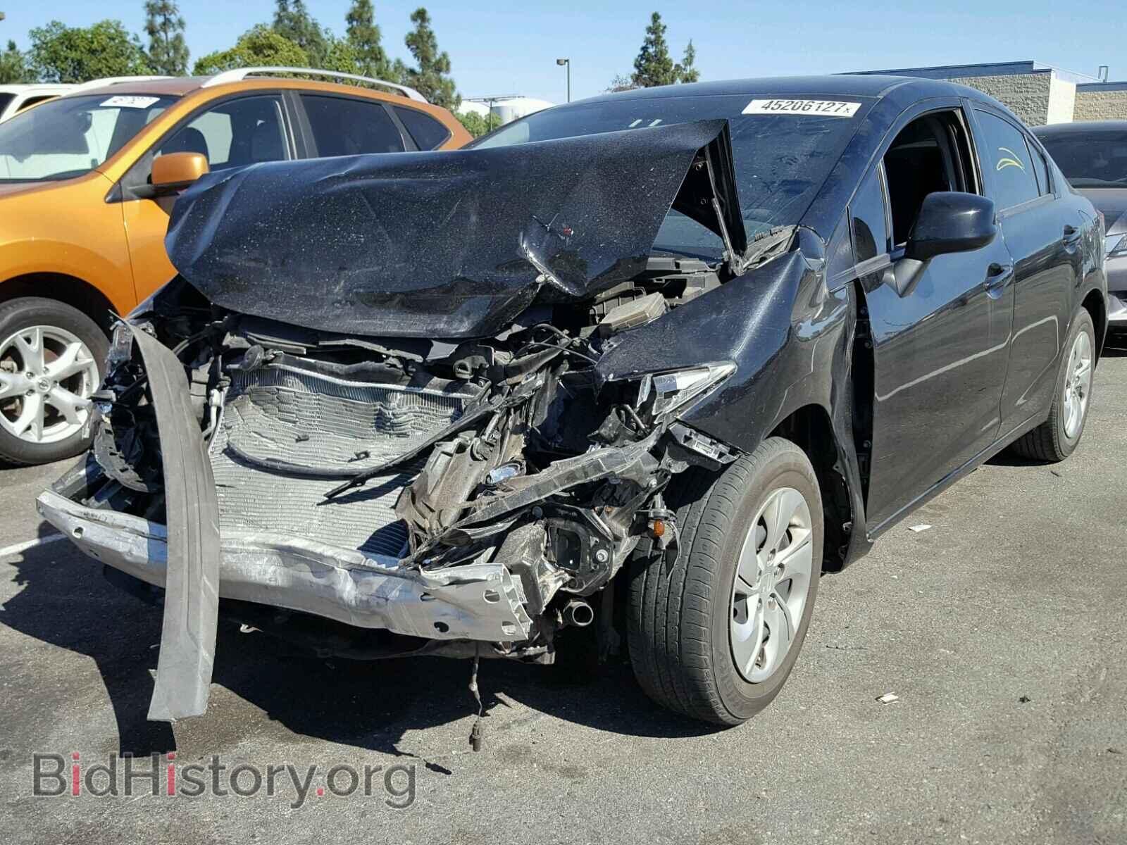 2013 HONDA CIVIC - VIN: 19XFB2F52DE295022 - Фото 2