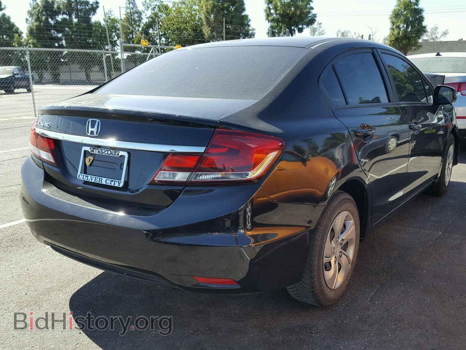 2013 HONDA CIVIC - VIN: 19XFB2F52DE295022 - Фото 4