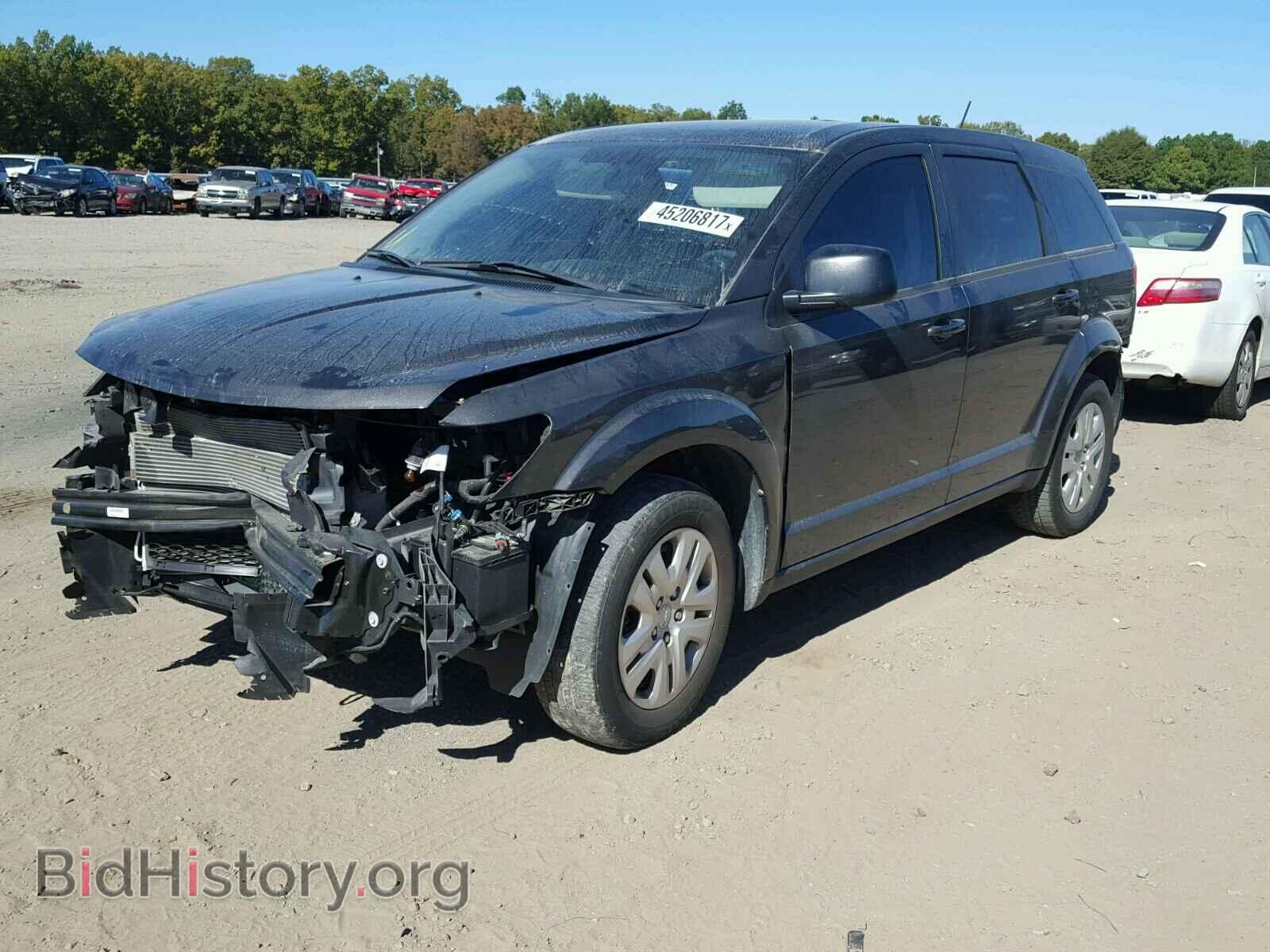 2015 DODGE JOURNEY SE - VIN: 3C4PDCAB1FT748496 - Фото 2