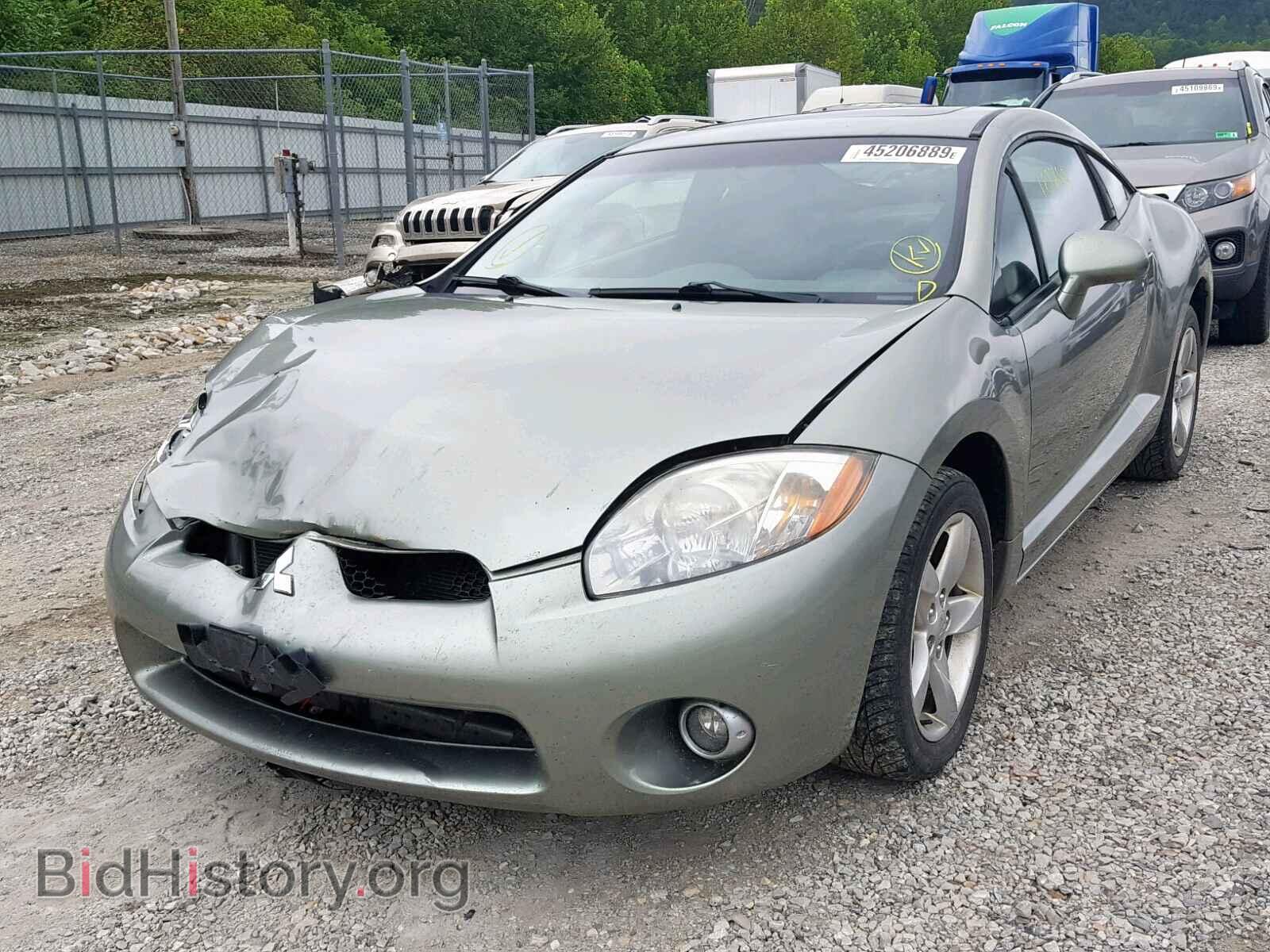 2008 MITSUBISHI ECLIPSE - VIN: 4A3AK24F28E034378 - Фото 2
