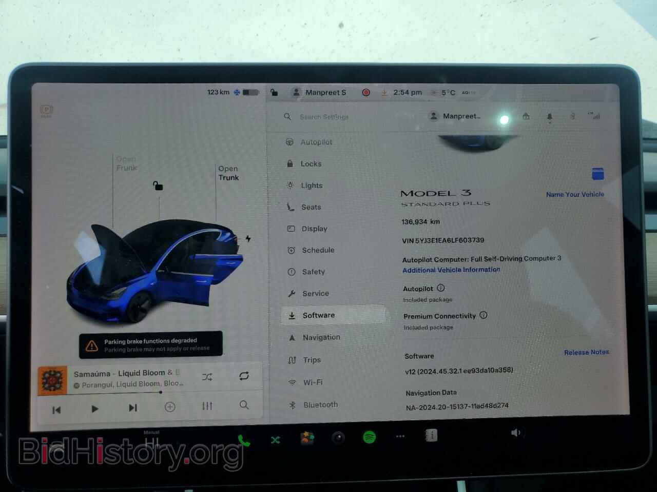 2020 TESLA MODEL 3 - VIN: 5YJ3E1EA6LF603739 - Photo 9