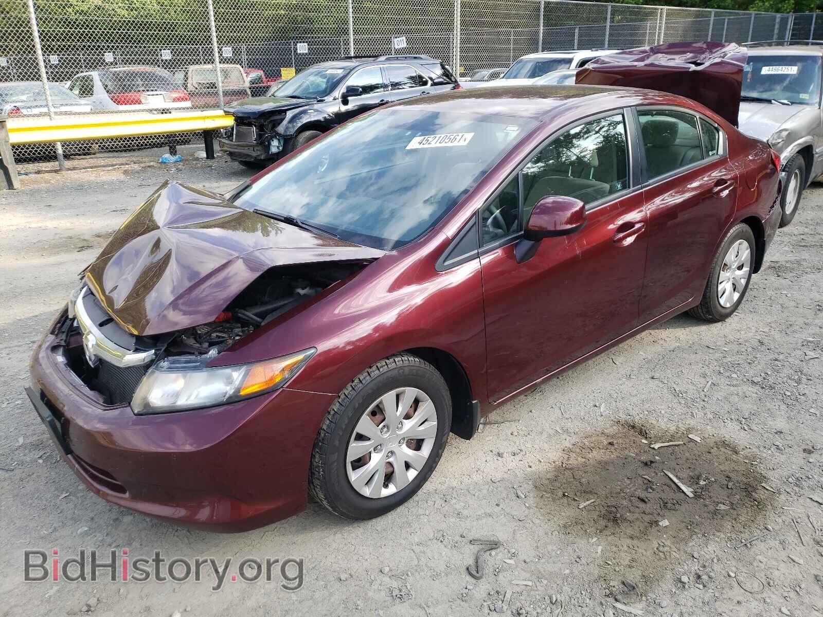 2012 HONDA CIVIC - VIN: 19XFB2F56CE078958 - Фото 2