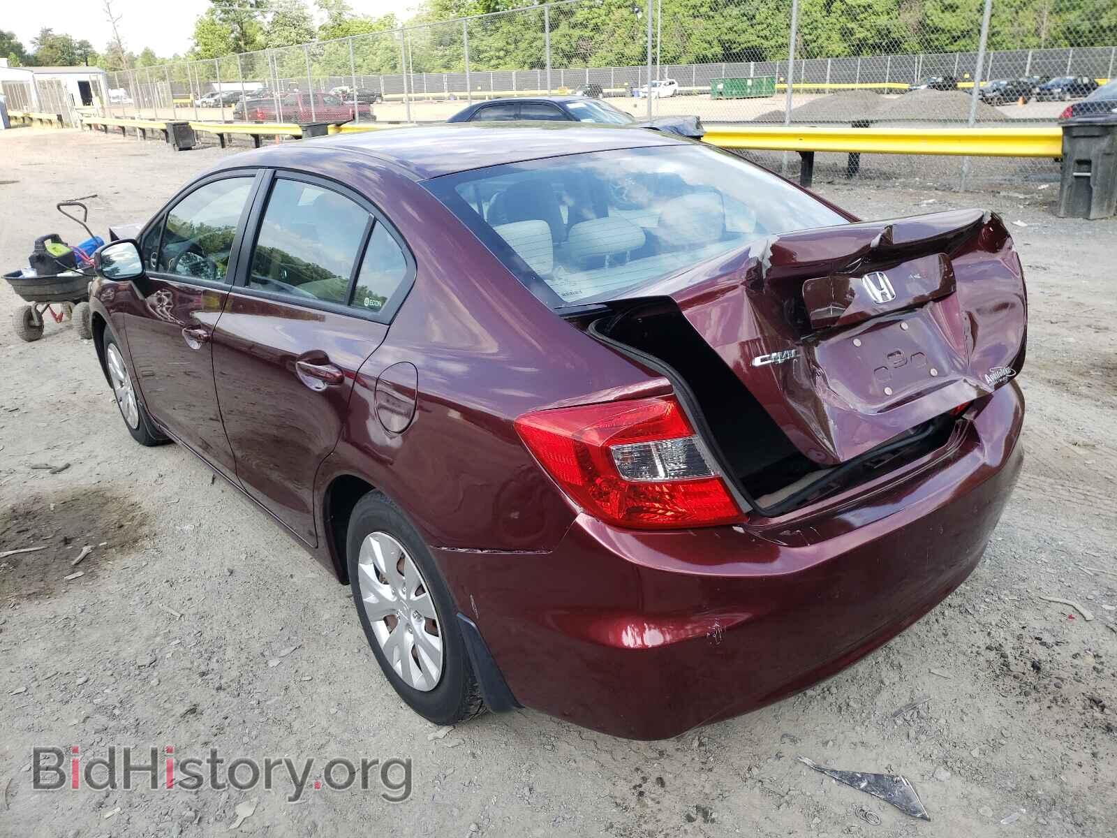 2012 HONDA CIVIC - VIN: 19XFB2F56CE078958 - Фото 3