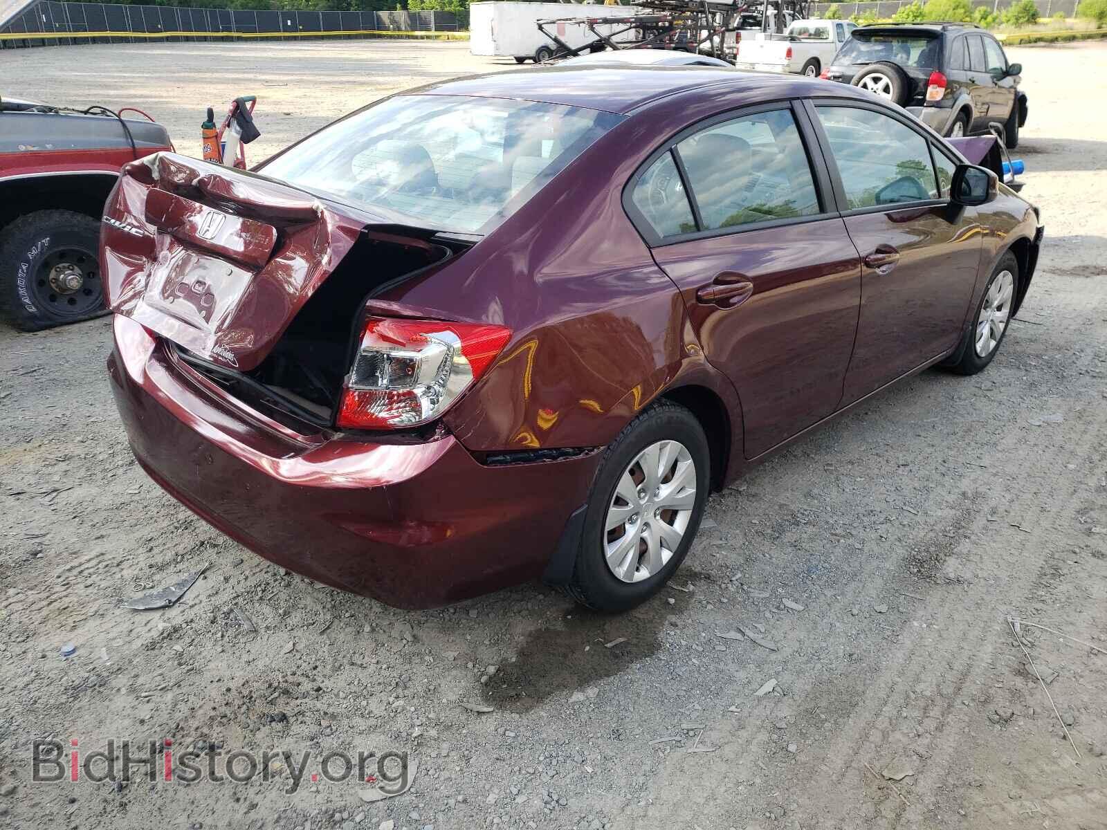 2012 HONDA CIVIC - VIN: 19XFB2F56CE078958 - Фото 4
