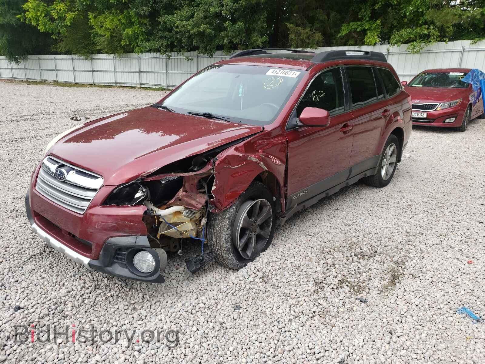 2014 SUBARU OUTBACK - VIN: 4S4BRCEC4E3316117 - Фото 2