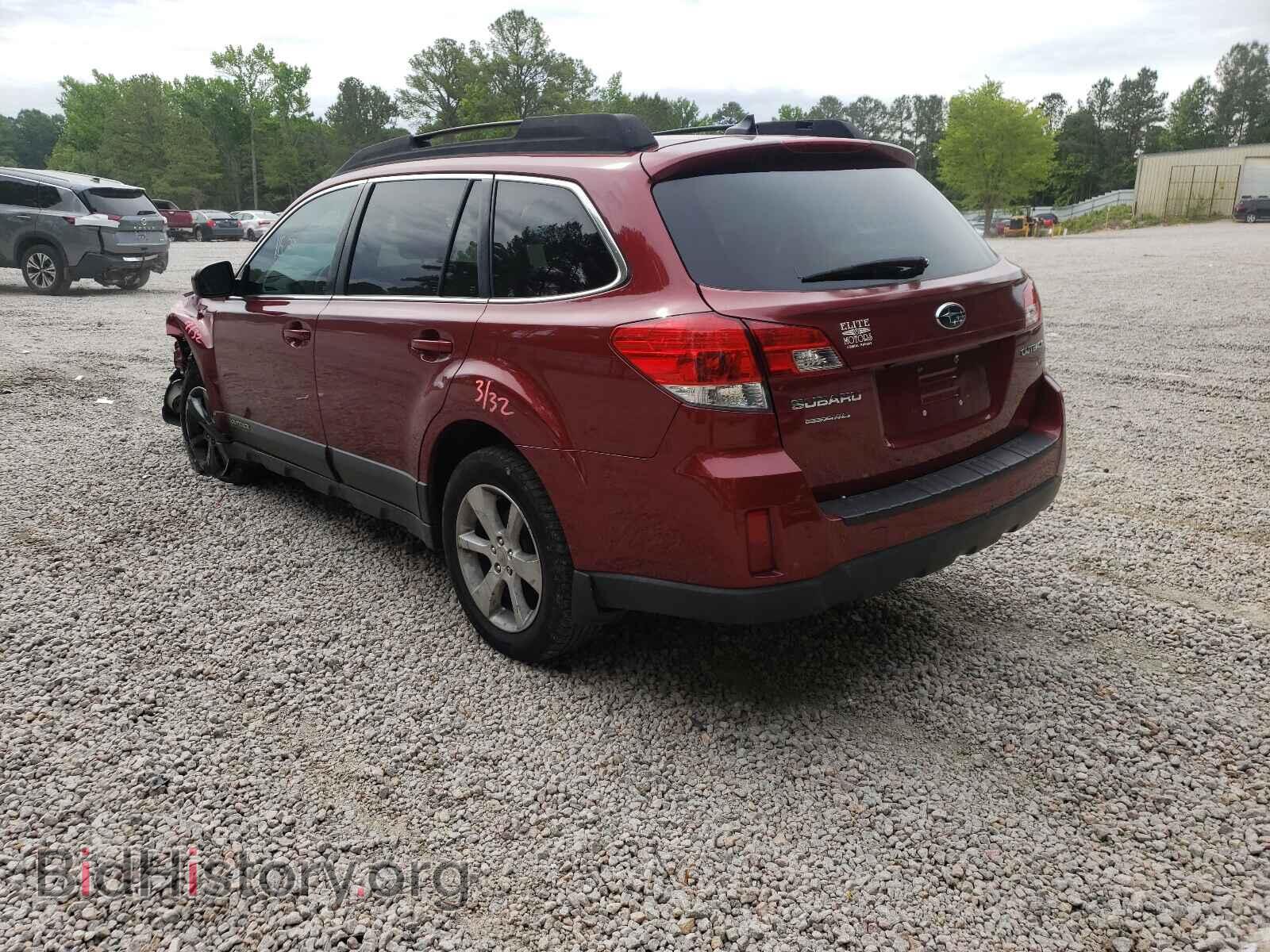 2014 SUBARU OUTBACK - VIN: 4S4BRCEC4E3316117 - Фото 3