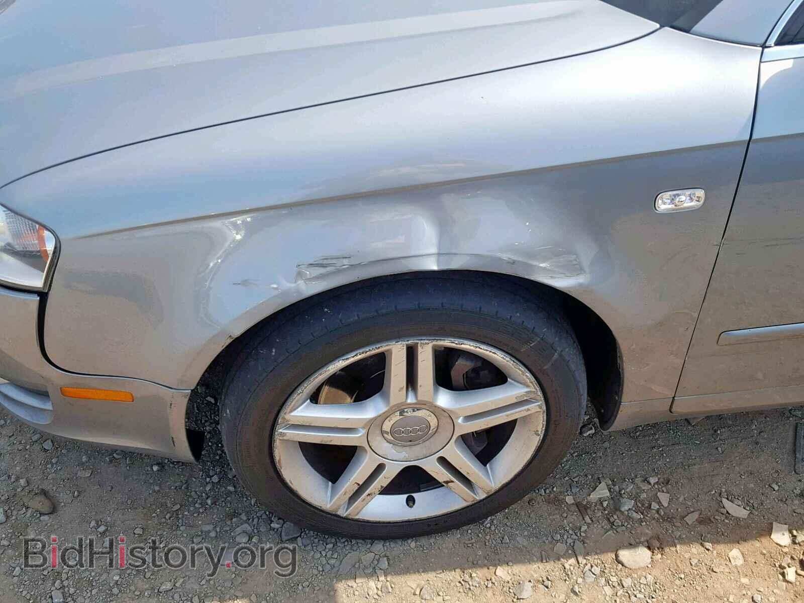 2007 AUDI A4 - VIN: WAUKF78E37A219049 - Фото 9