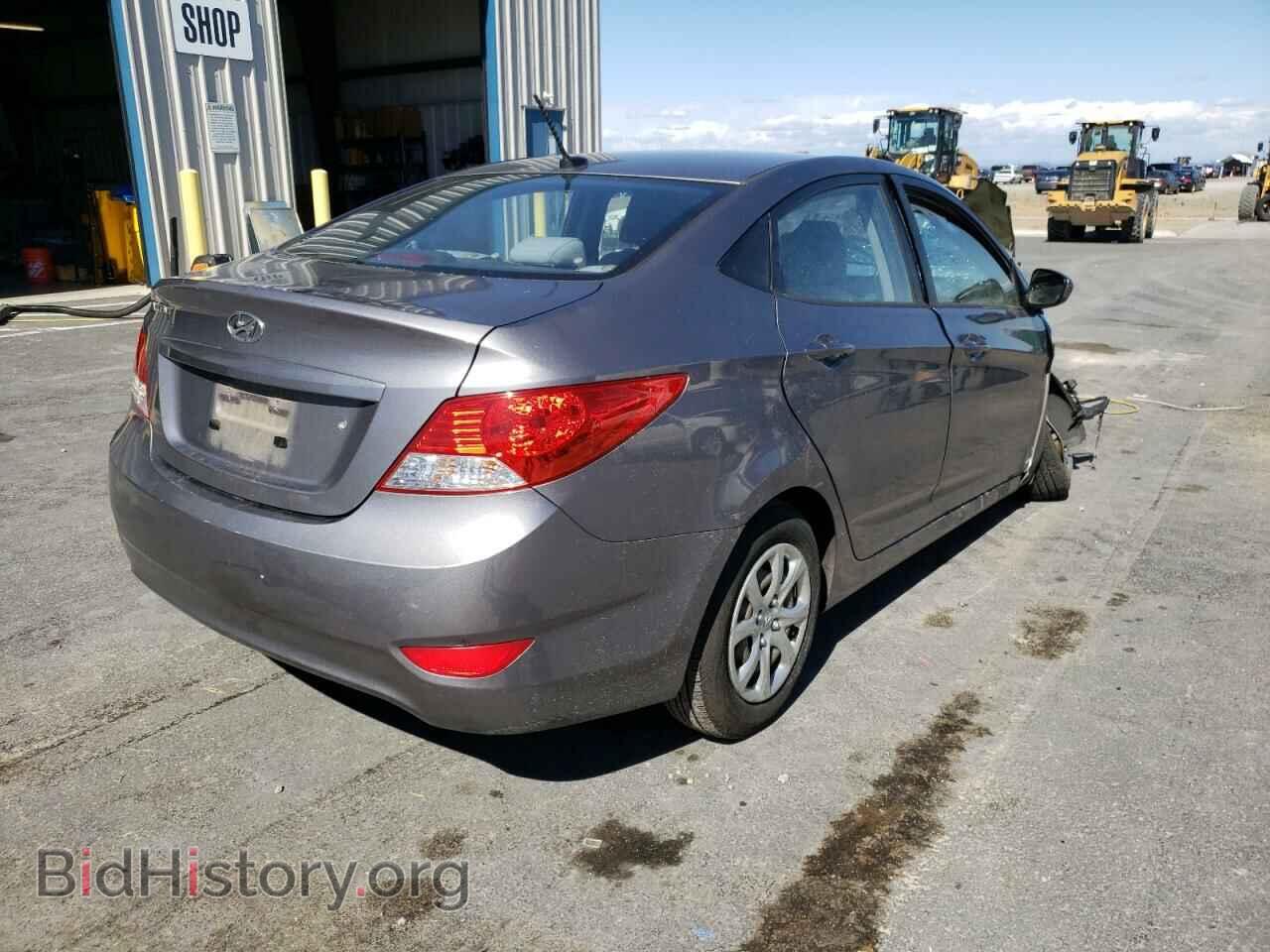 2014 HYUNDAI ACCENT - VIN: KMHCT4AEXEU710525 - Фото 4