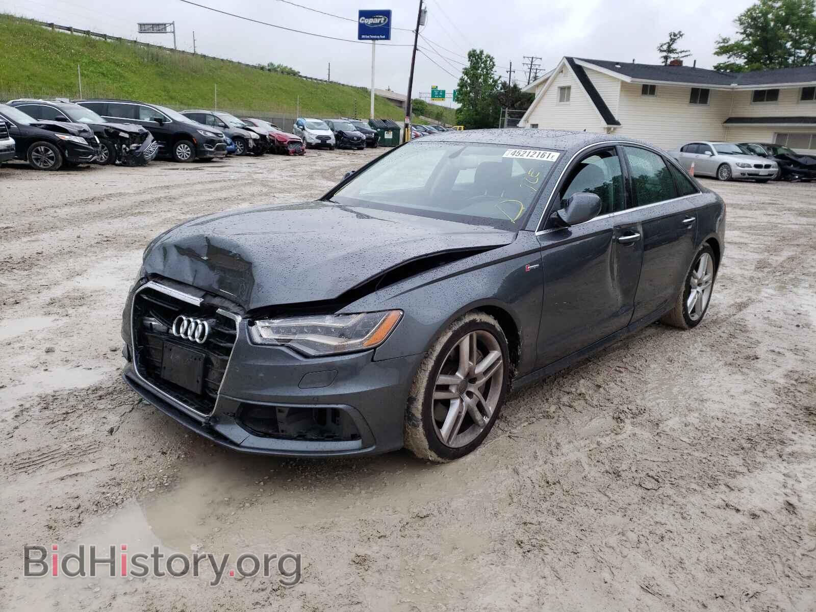 2015 AUDI A6 - VIN: WAUFGAFC7FN031266 - Фото 2