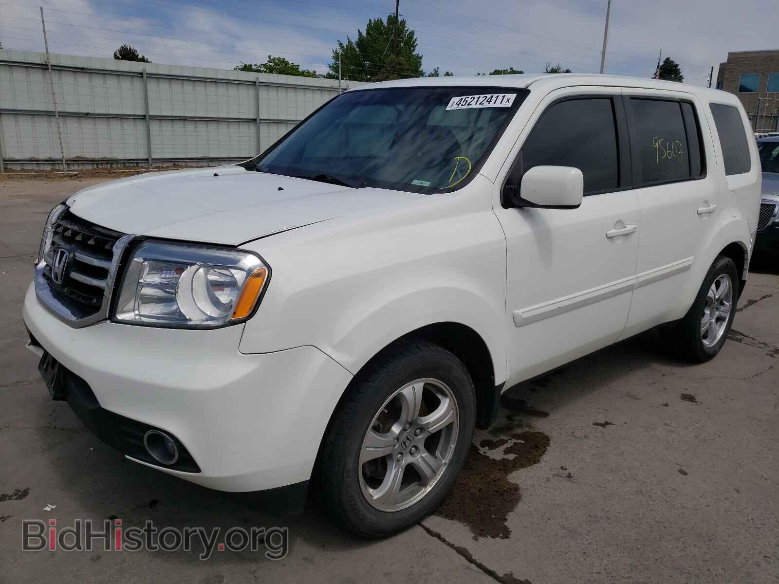 2013 HONDA PILOT - VIN: 5FNYF4H42DB070025 - Фото 2