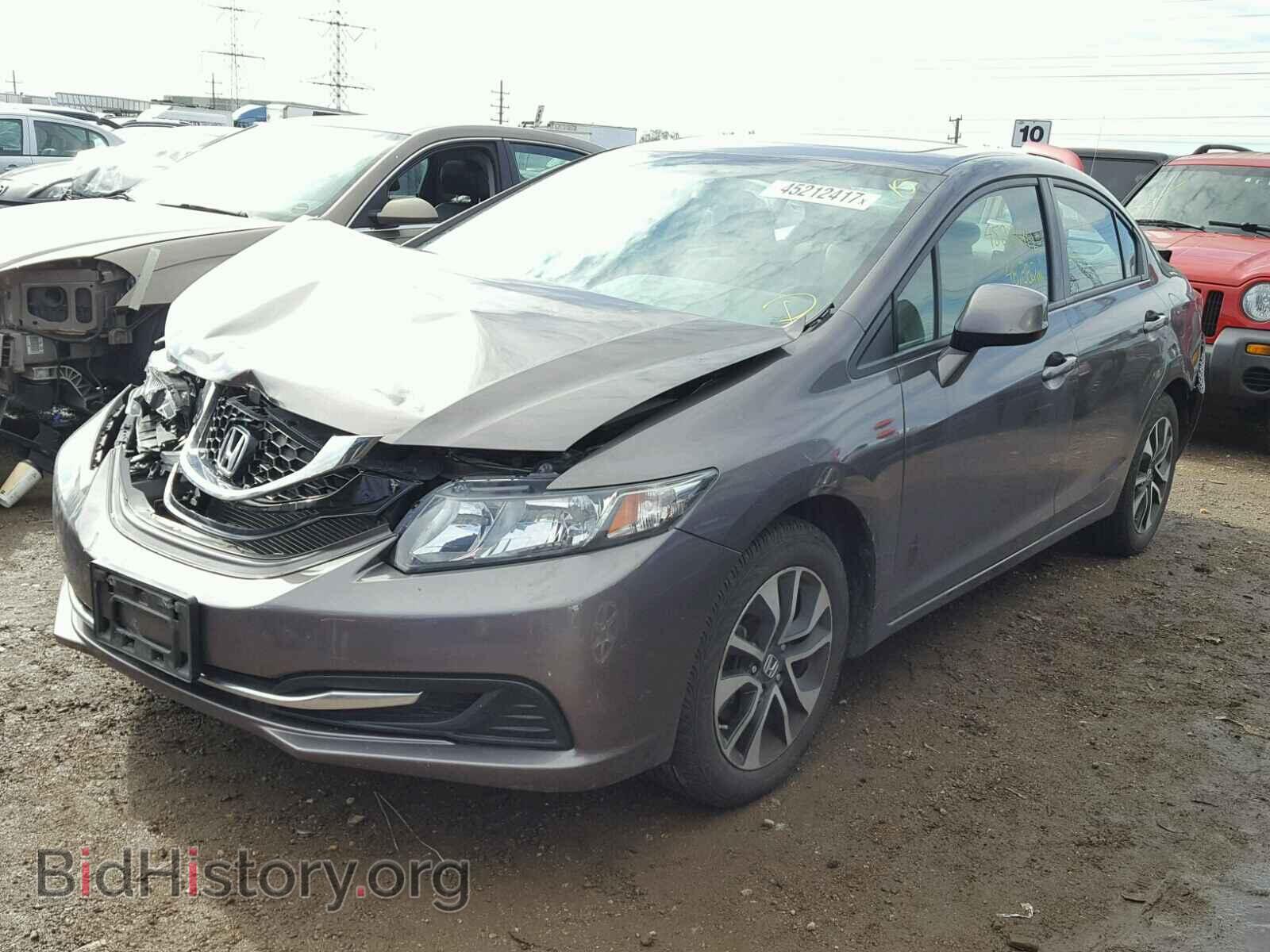 2013 HONDA CIVIC - VIN: 19XFB2F80DE044381 - Фото 2