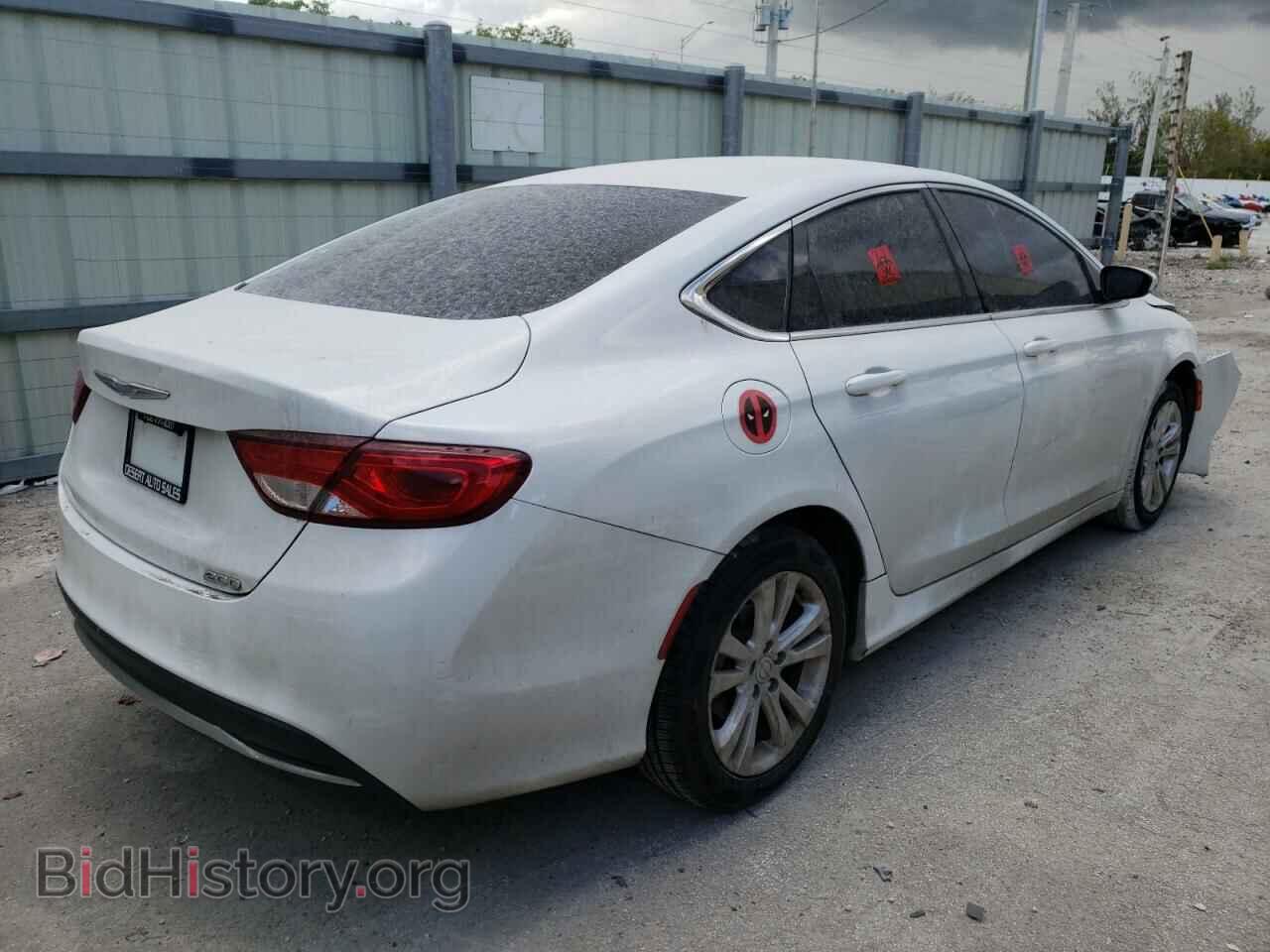 2016 CHRYSLER 200 - VIN: 1C3CCCAB8GN163843 - Фото 4