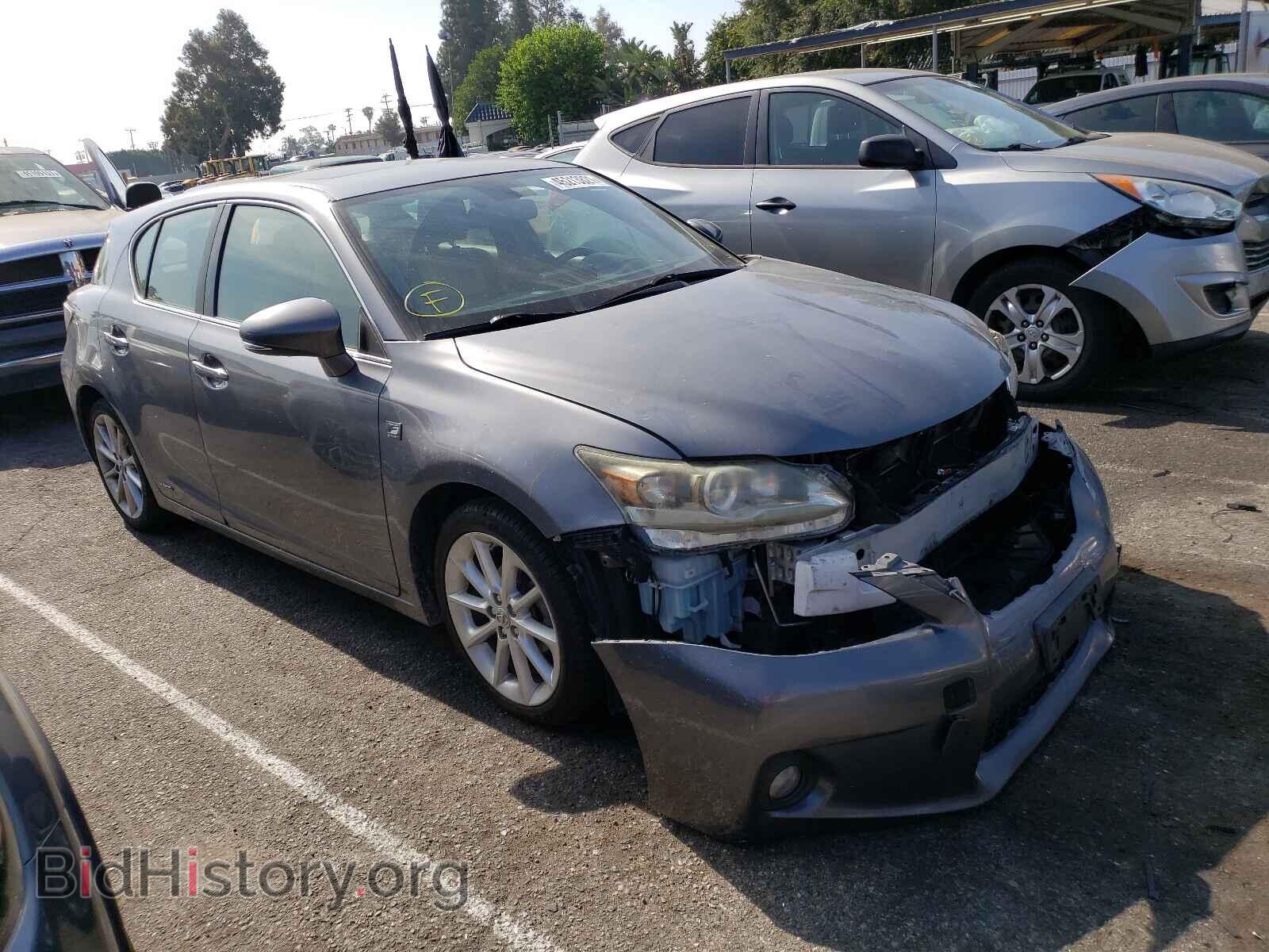 Фотография JTHKD5BH9C2113661 - LEXUS CT 200 2012