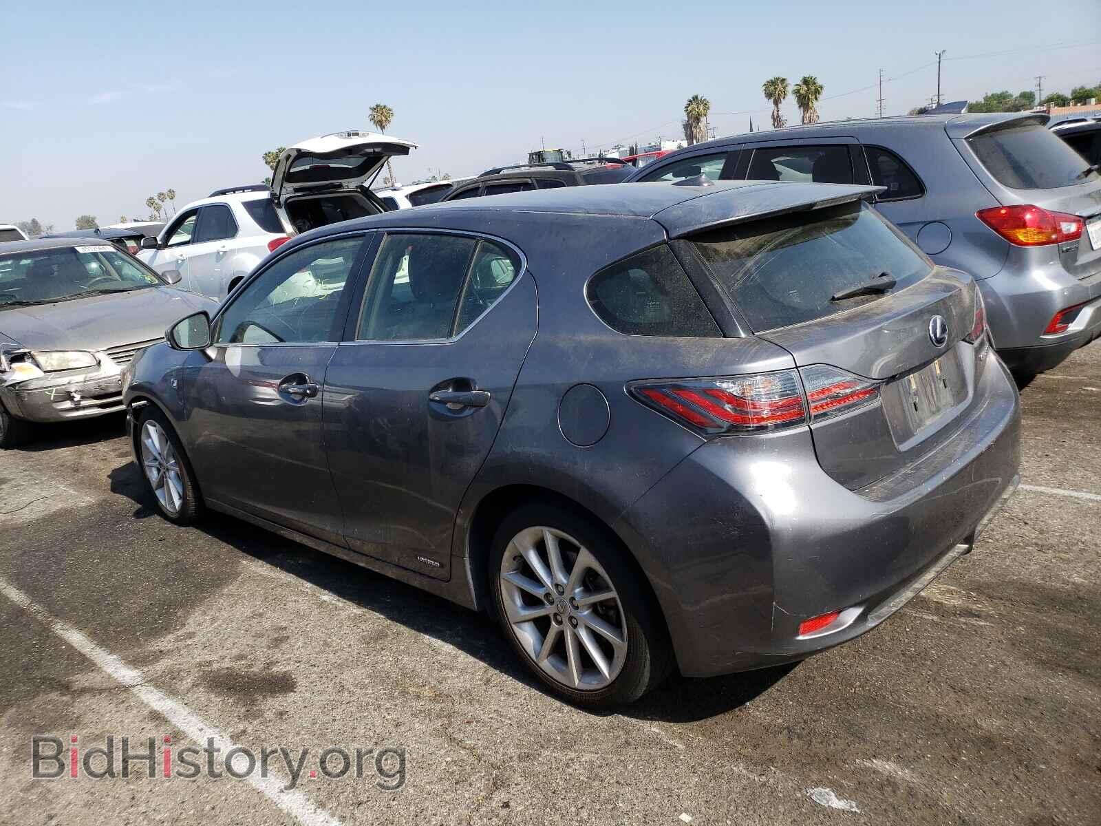 2012 LEXUS CT 200 - VIN: JTHKD5BH9C2113661 - Фото 3