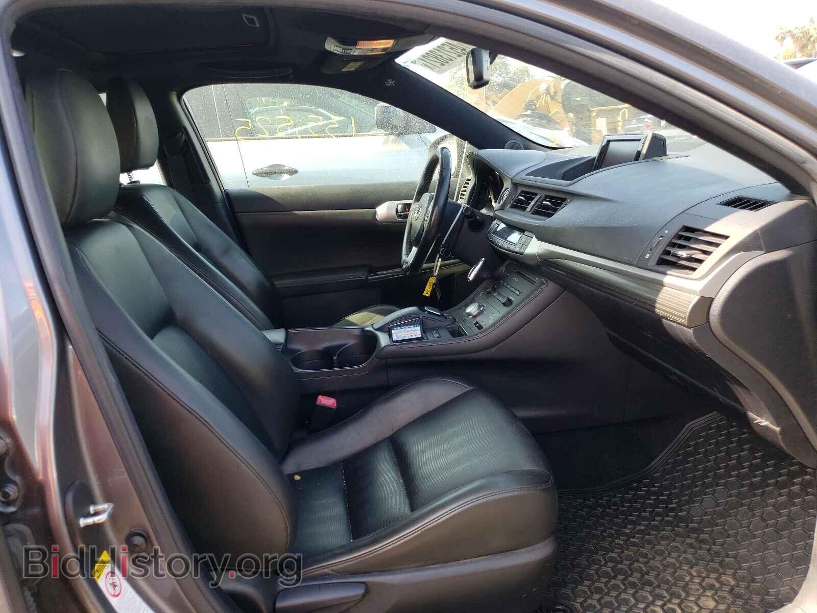 2012 LEXUS CT 200 - VIN: JTHKD5BH9C2113661 - Фото 5