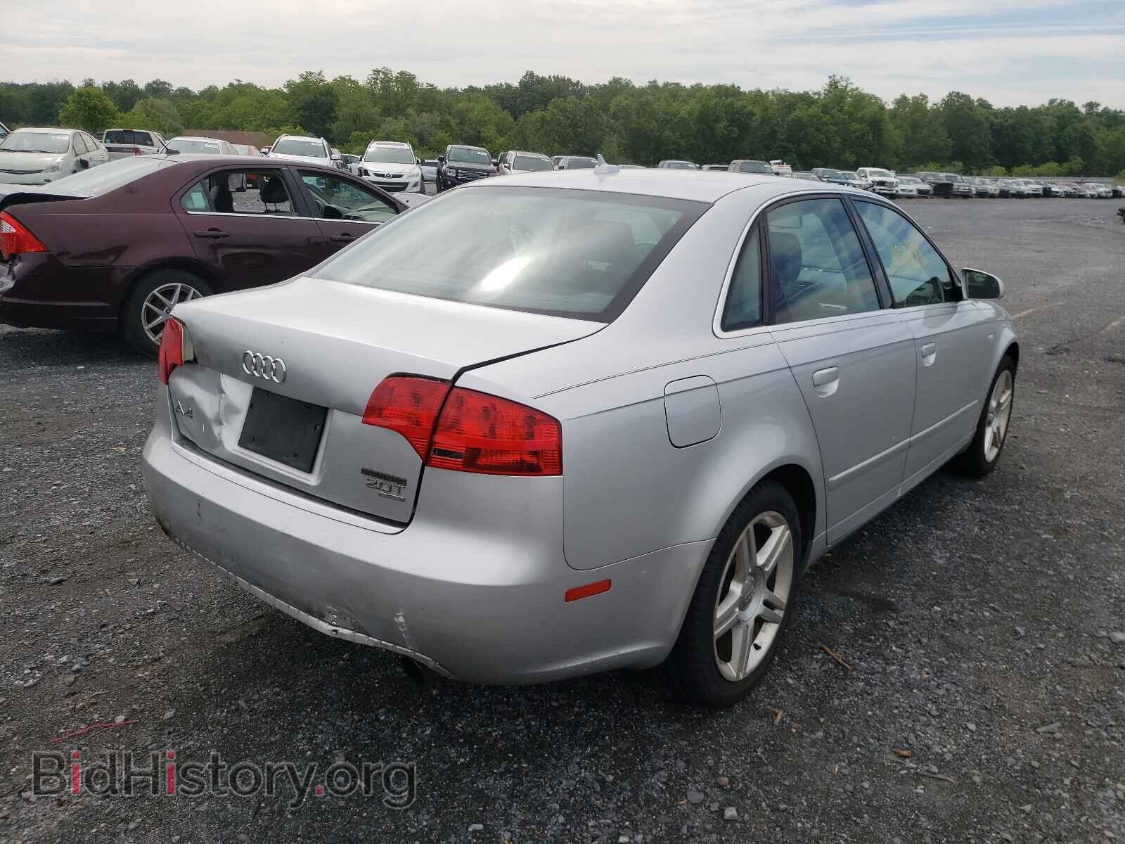 2007 AUDI A4 - VIN: WAUDF78E97A022461 - Фото 4