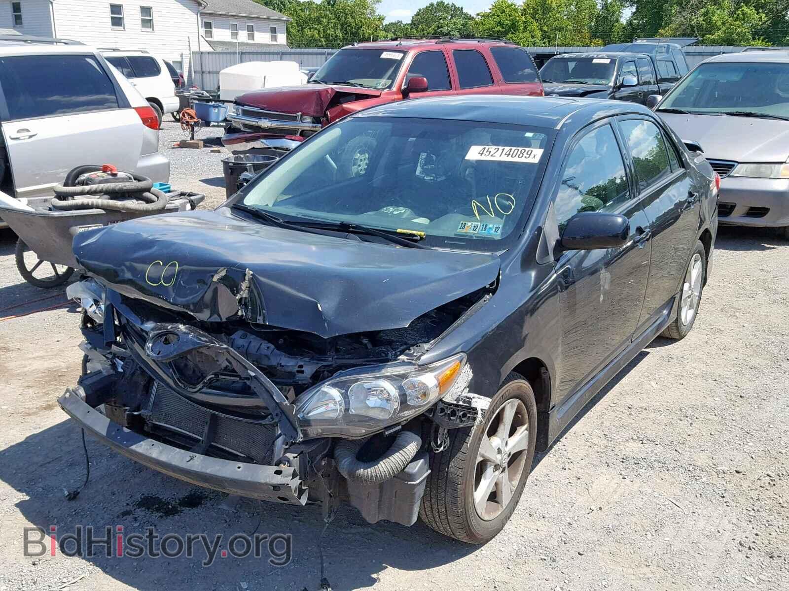 2012 TOYOTA COROLLA BA - VIN: 2T1BU4EE1CC795997 - Фото 2
