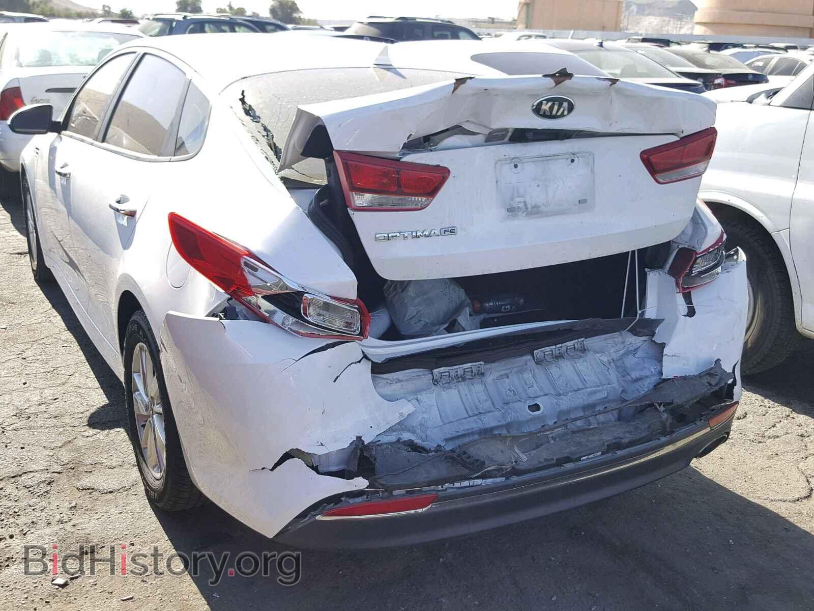 2016 KIA OPTIMA - VIN: 5XXGT4L36GG019194 - Фото 3