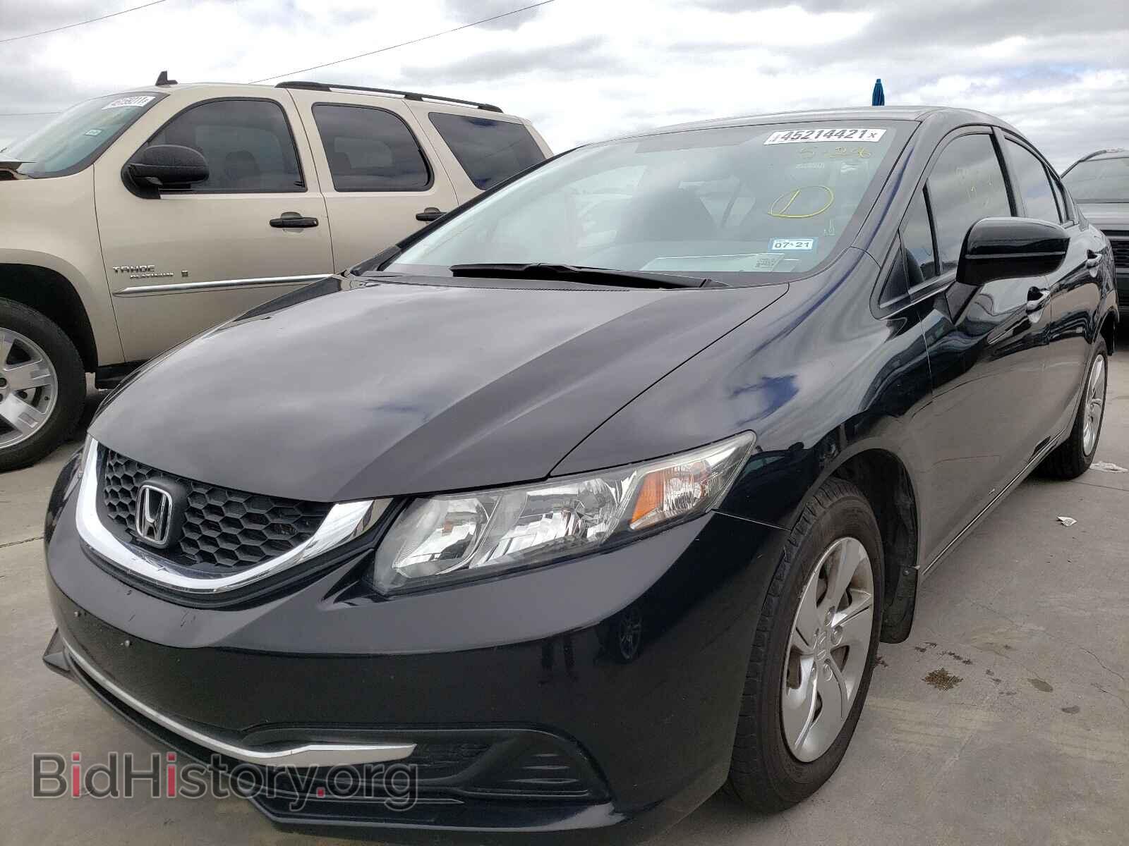 2015 HONDA CIVIC - VIN: 2HGFB2F59FH567364 - Фото 2