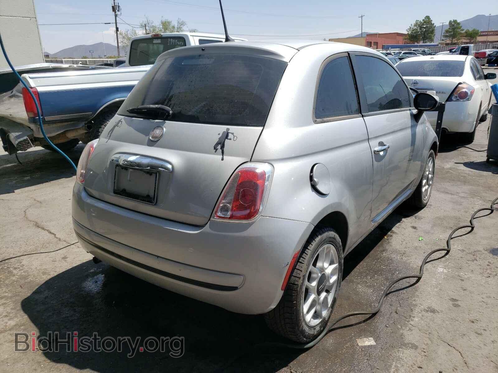 2012 FIAT 500 - VIN: 3C3CFFAR0CT124020 - Фото 4