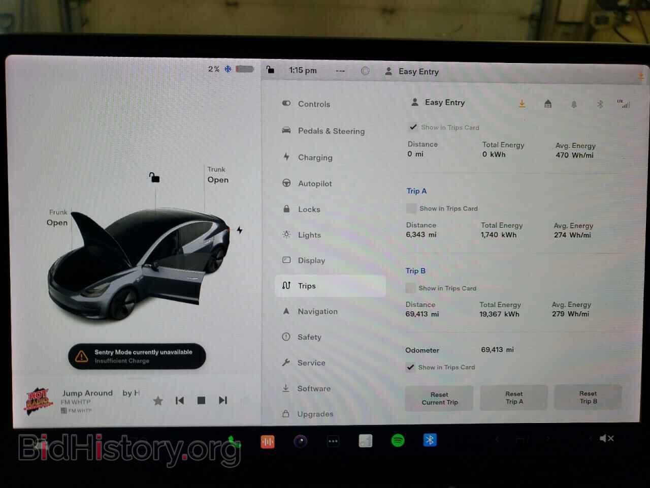 2018 TESLA MODEL 3 - VIN: 5YJ3E1EB1JF103719 - Photo 9