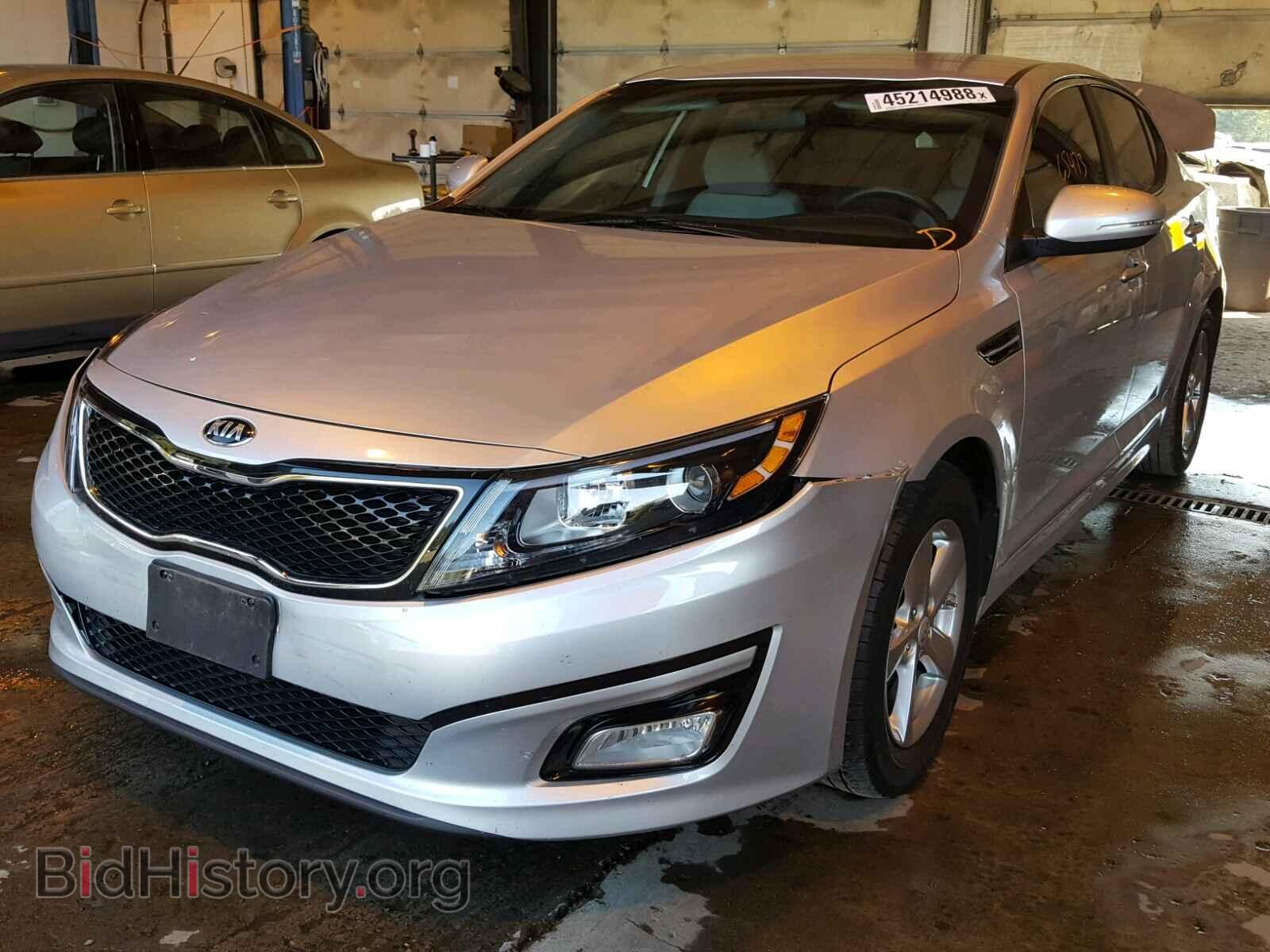 2015 KIA OPTIMA - VIN: 5XXGM4A77FG458745 - Фото 2