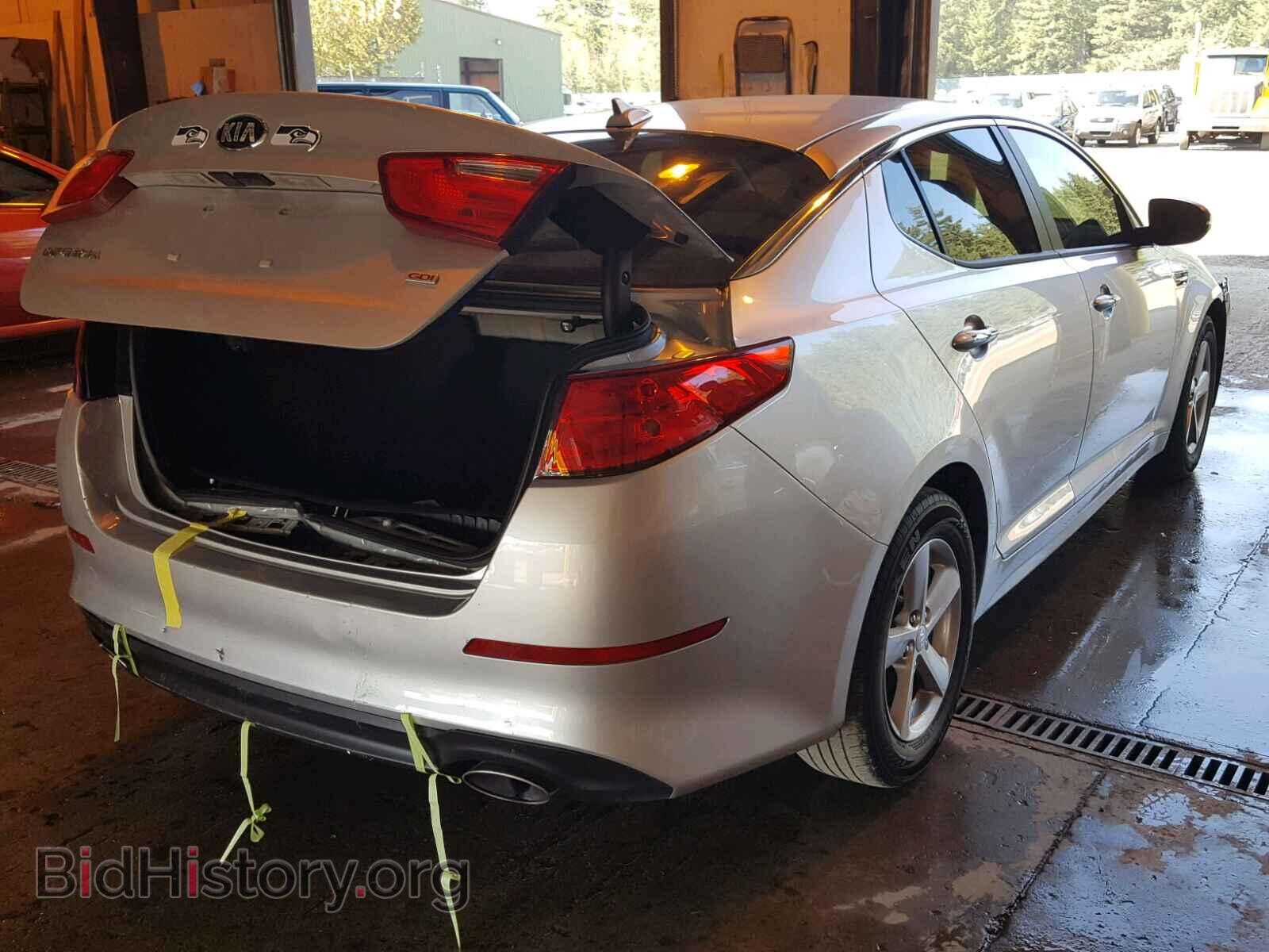 2015 KIA OPTIMA - VIN: 5XXGM4A77FG458745 - Фото 4