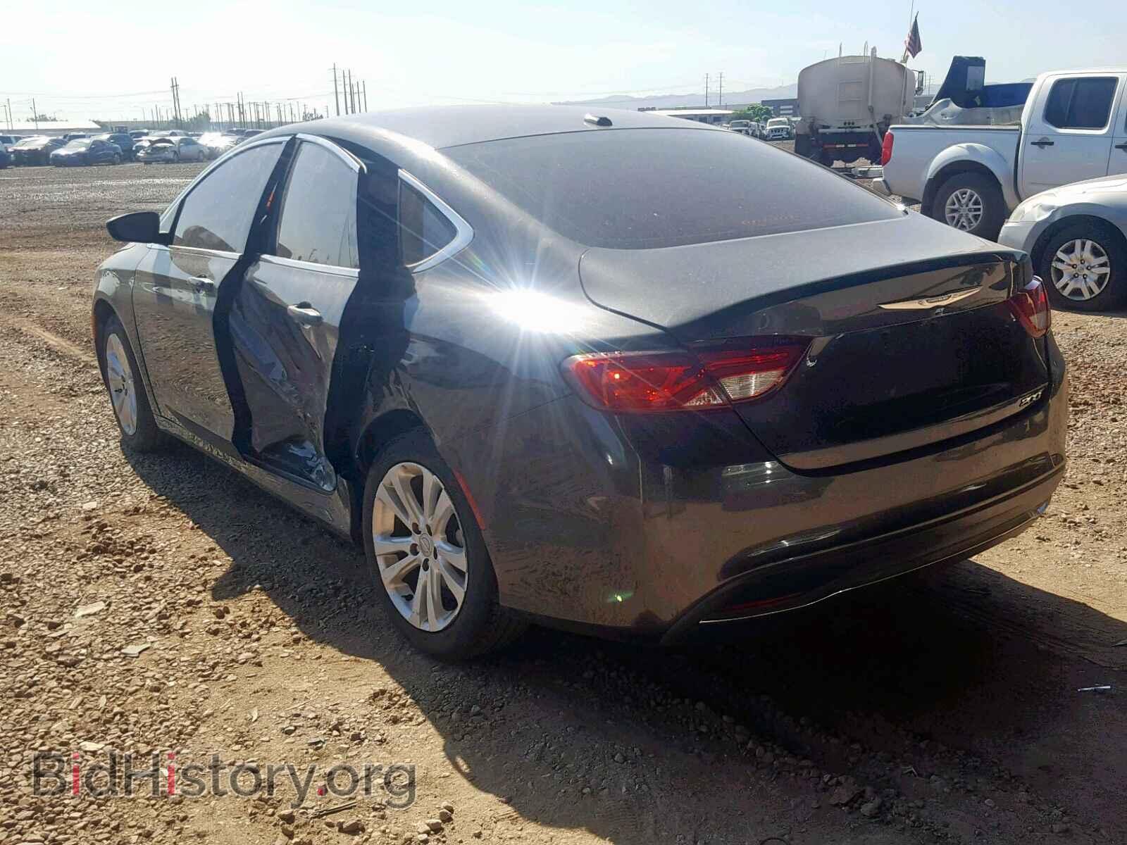 2016 CHRYSLER 200 - VIN: 1C3CCCAB7GN131787 - Фото 3