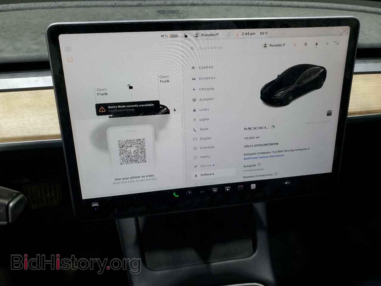 2022 TESLA MODEL 3 - VIN: 5YJ3E1EA3NF286196 - Photo 9