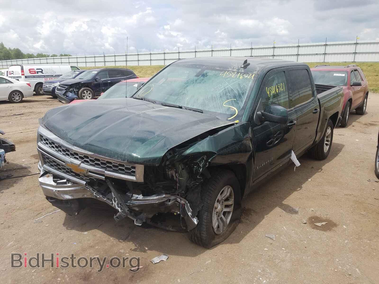 2015 CHEVROLET SILVERADO - VIN: 3GCUKREC2FG243736 - Фото 2