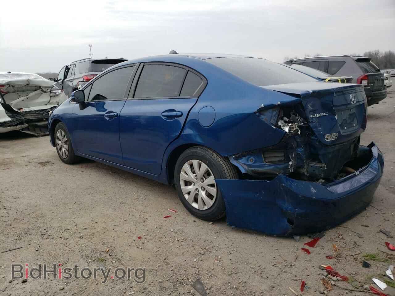 2012 HONDA CIVIC - VIN: 19XFB2F56CE359240 - Фото 2