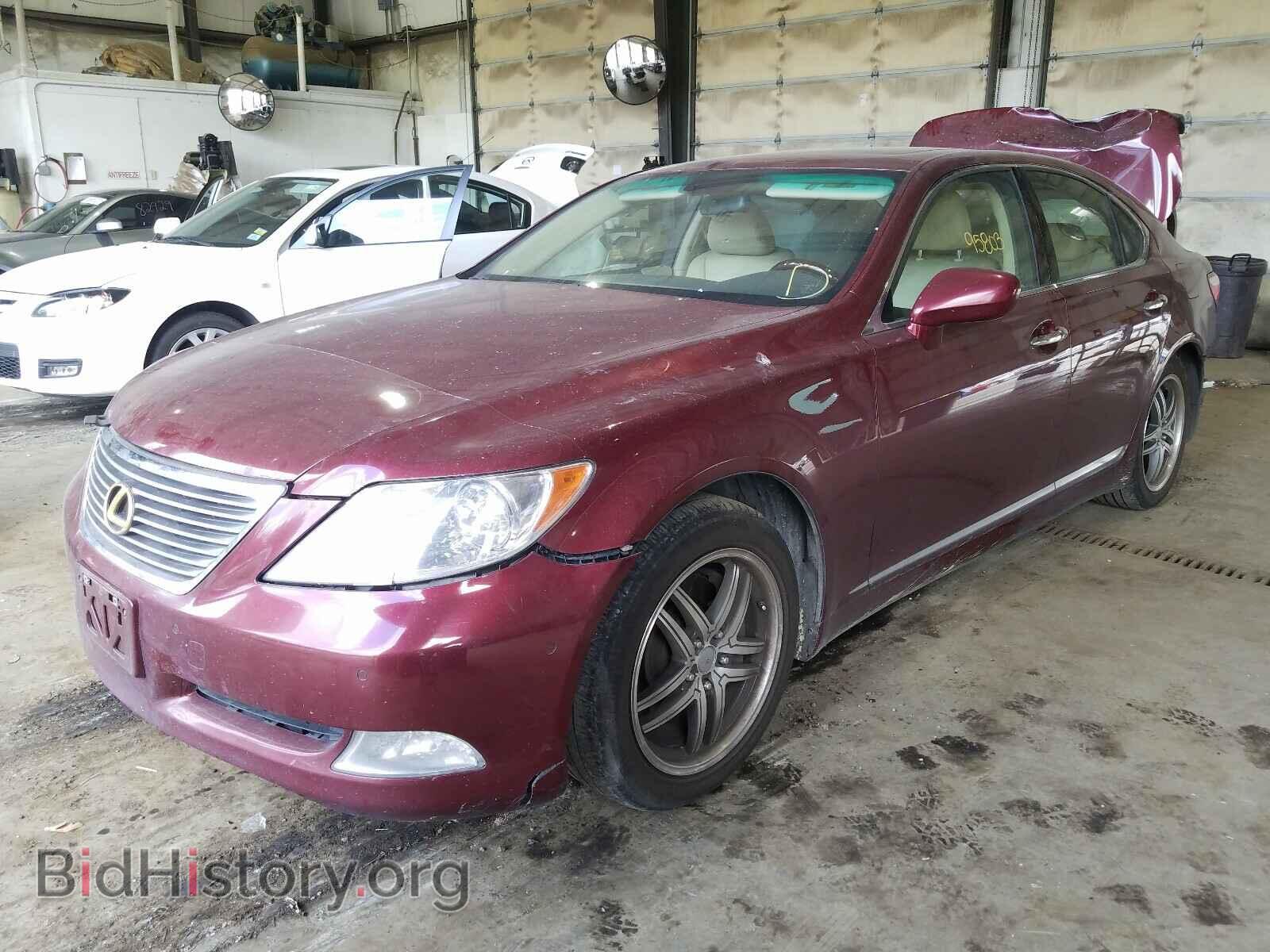 2008 LEXUS LS460 - VIN: JTHBL46F185053371 - Фото 2