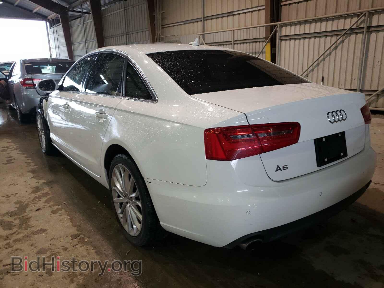 2014 AUDI A6 - VIN: WAUGFAFC8EN080076 - Фото 3