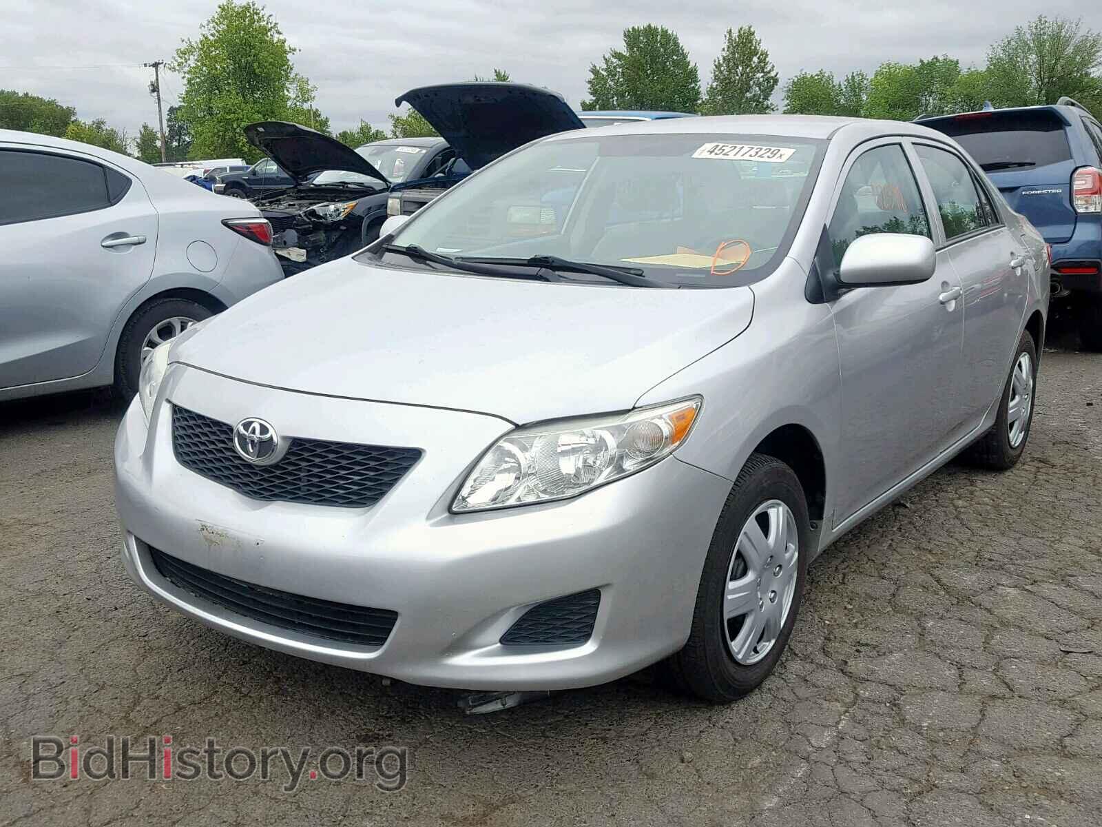 2010 TOYOTA COROLLA BA - VIN: 2T1BU4EEXAC304596 - Фото 2