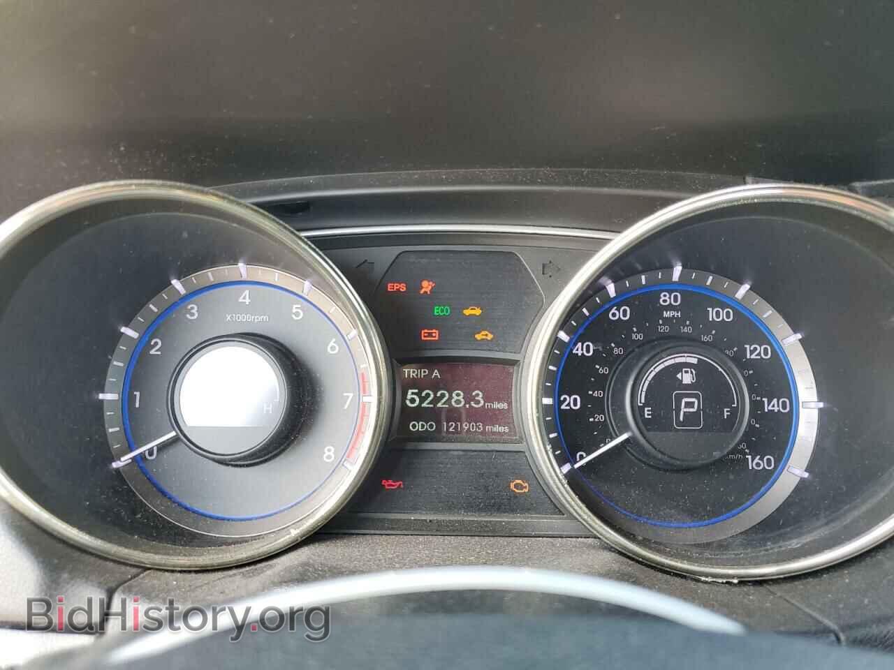 2012 HYUNDAI SONATA - VIN: 5NPEC4AB3CH460068 - Фото 9