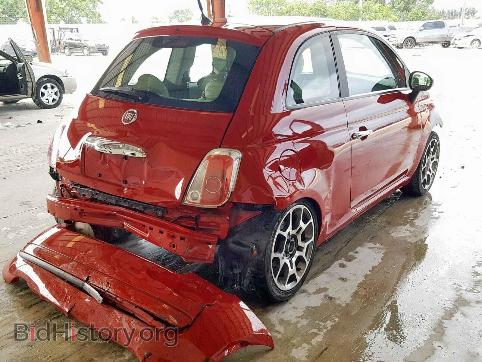 2013 FIAT 500 - VIN: 3C3CFFAR3DT684535 - Фото 4